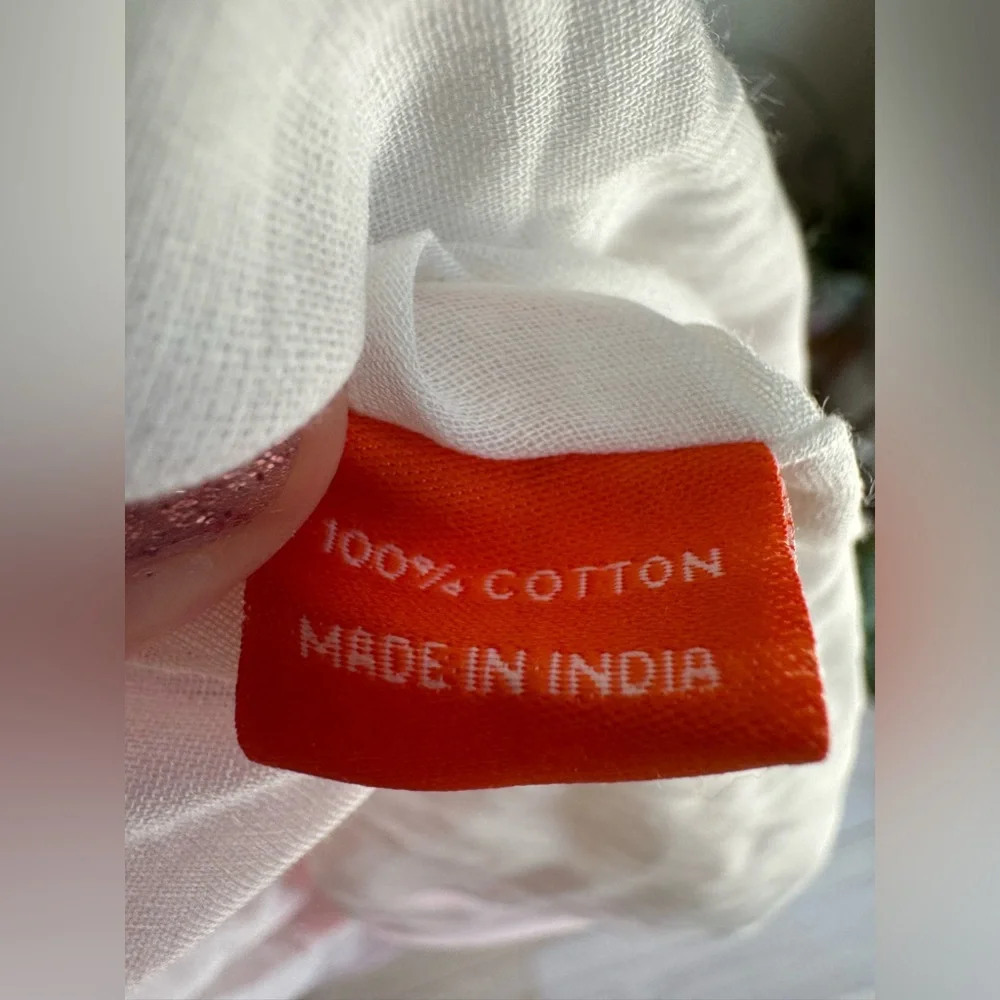 New Oliphant Tie Strap Midi Pink Jaipur dress Tuckernuck - Picture 4 of 8